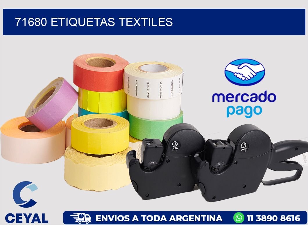 71680 etiquetas textiles