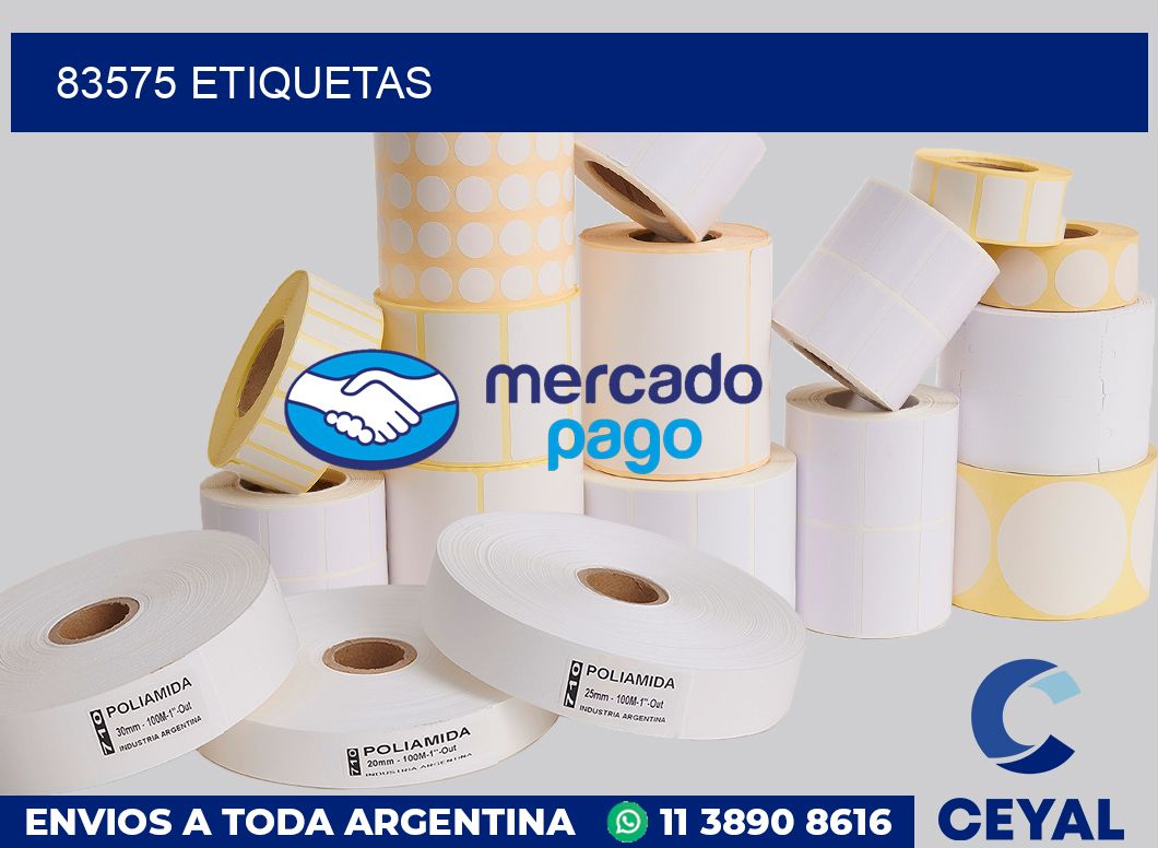 83575 etiquetas