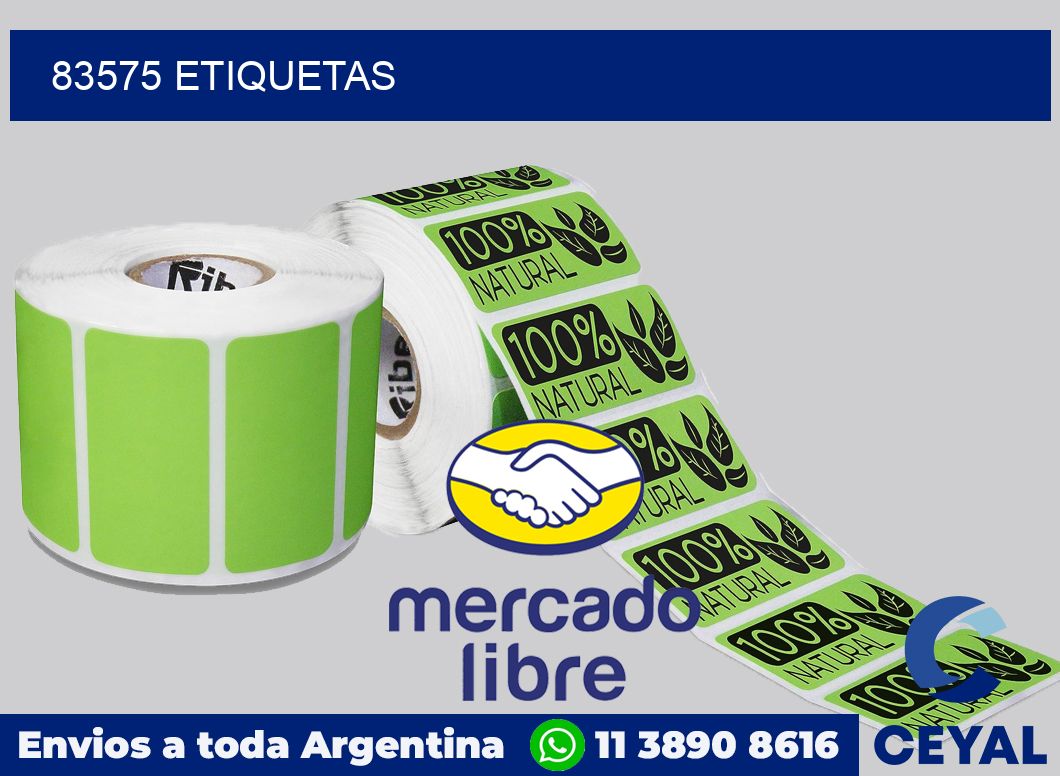 83575 etiquetas