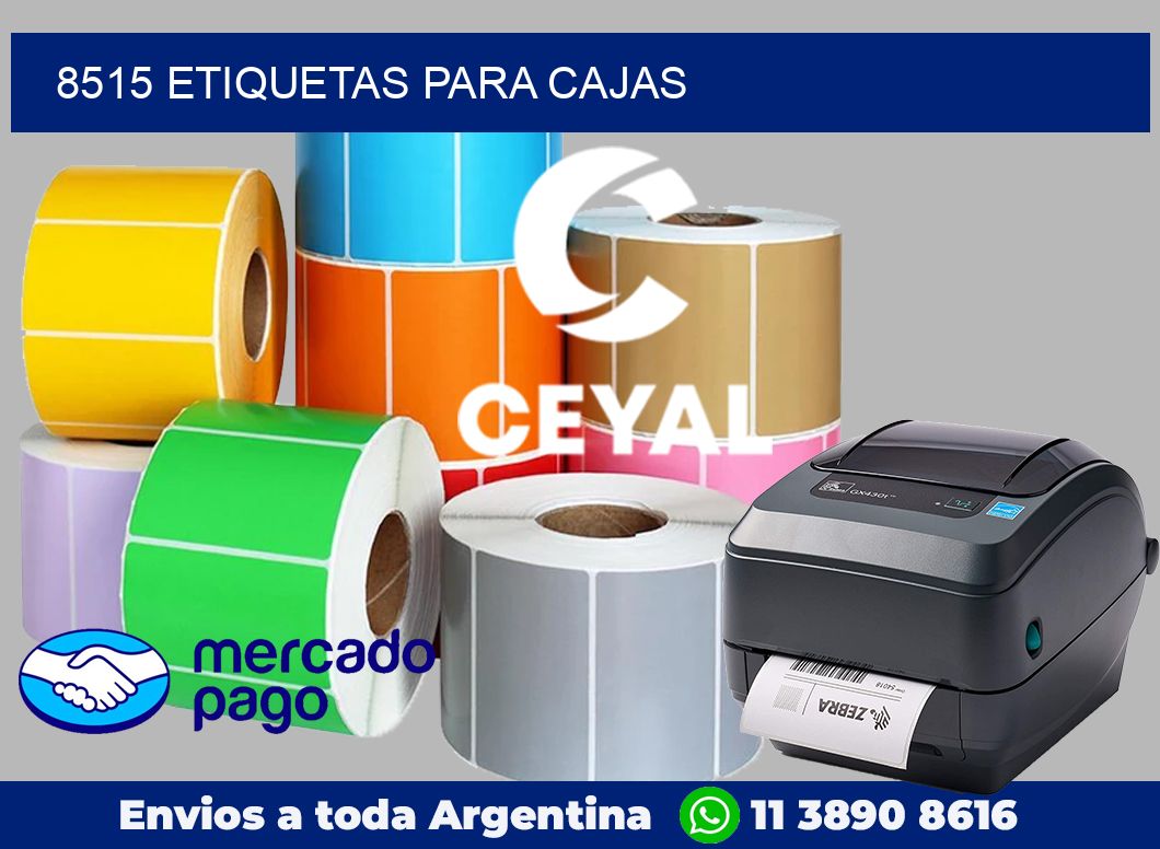 8515 Etiquetas para cajas