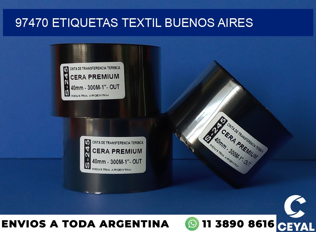 97470 etiquetas textil buenos aires