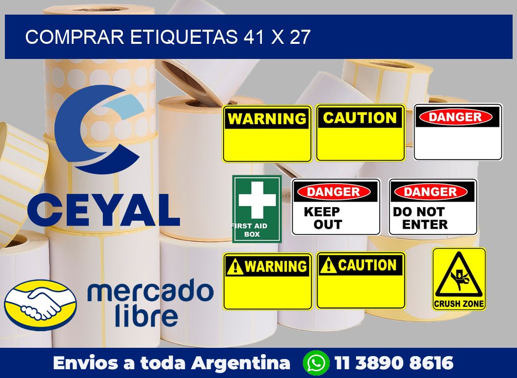 Comprar etiquetas 41 x 27