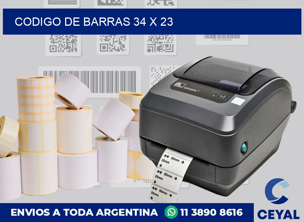 codigo de barras 34 x 23
