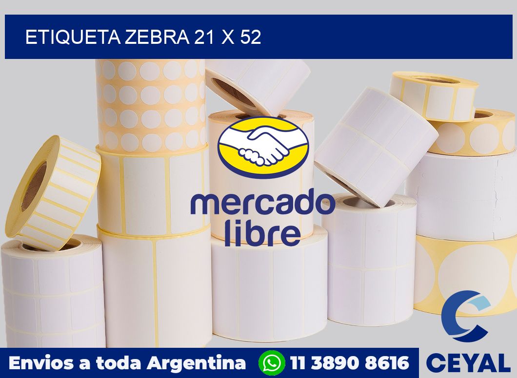 etiqueta zebra 21 x 52