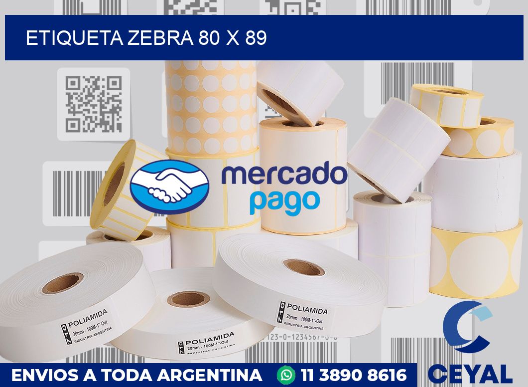 etiqueta zebra 80 x 89