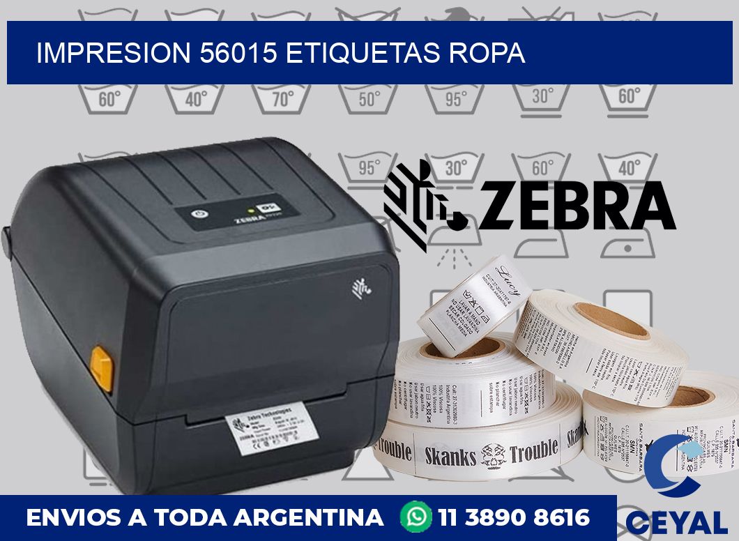 impresion 56015 etiquetas ropa