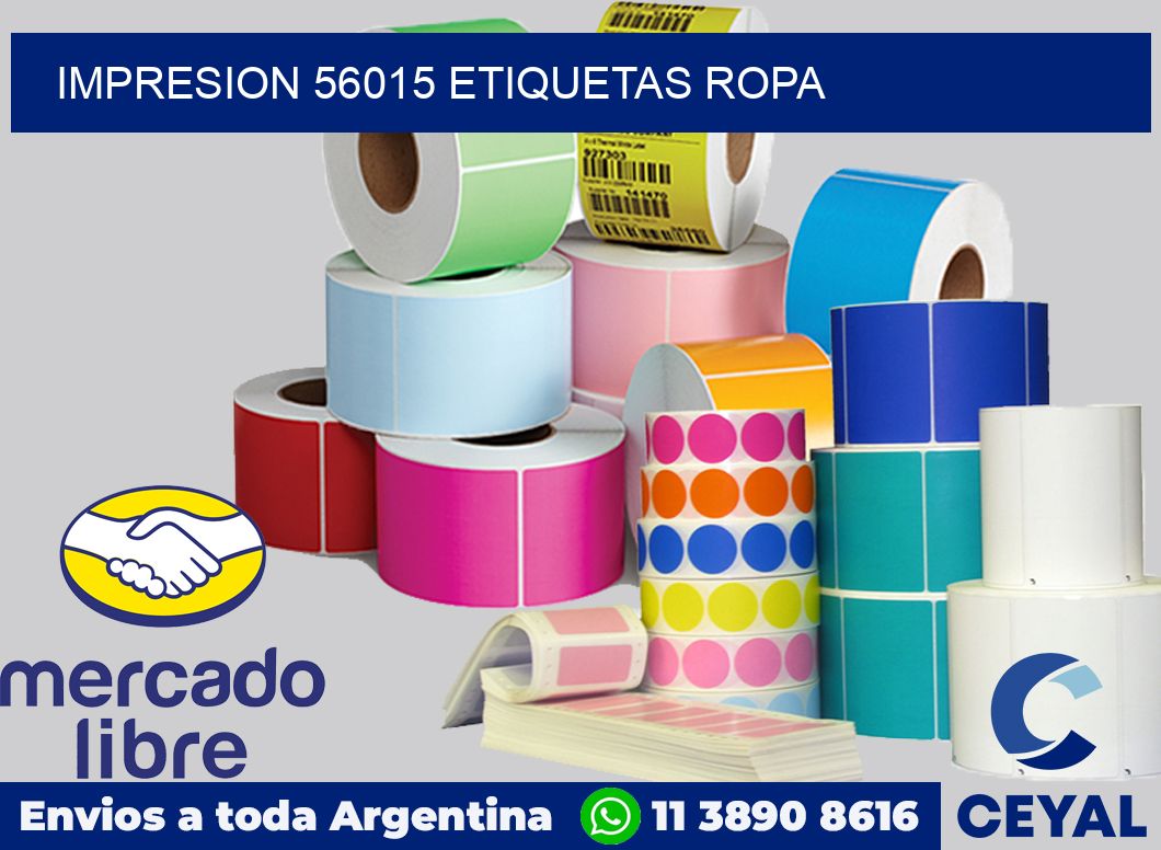 impresion 56015 etiquetas ropa