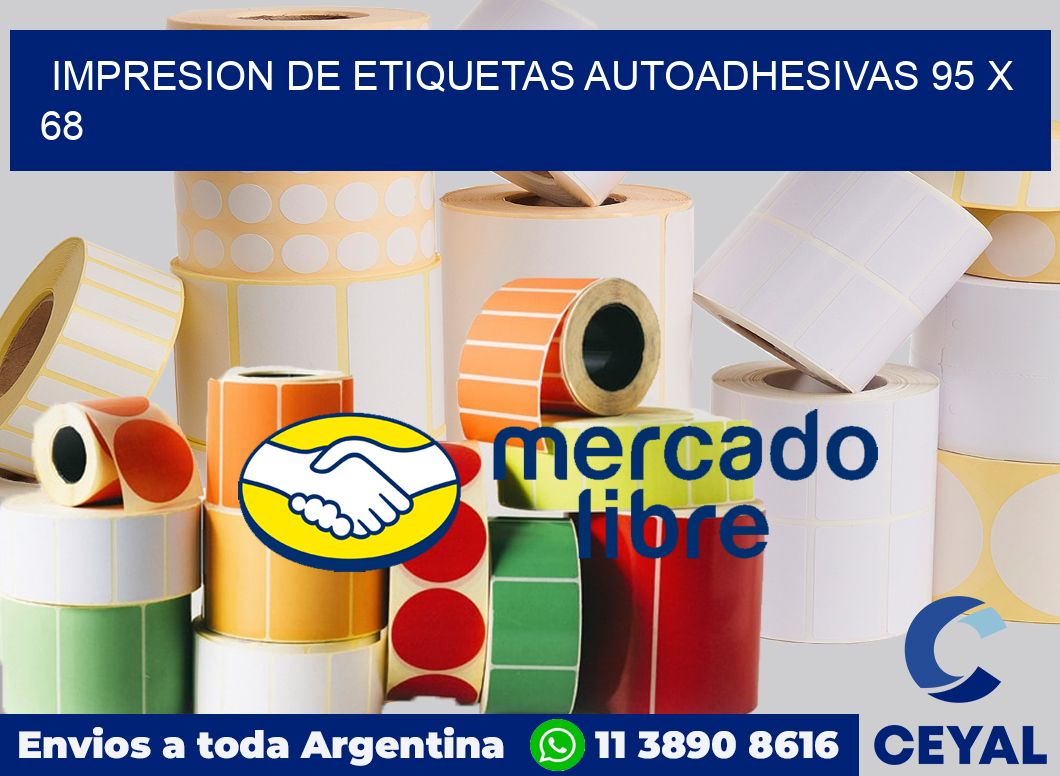 impresion de etiquetas autoadhesivas 95 x 68