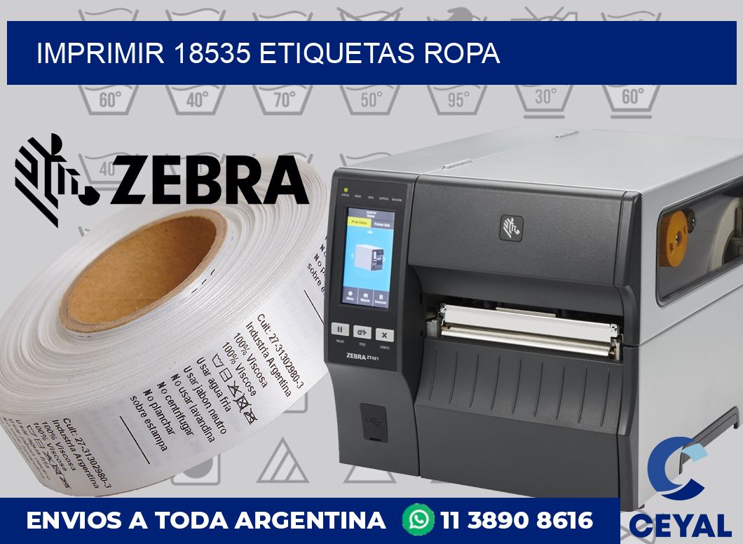 imprimir 18535 etiquetas ropa
