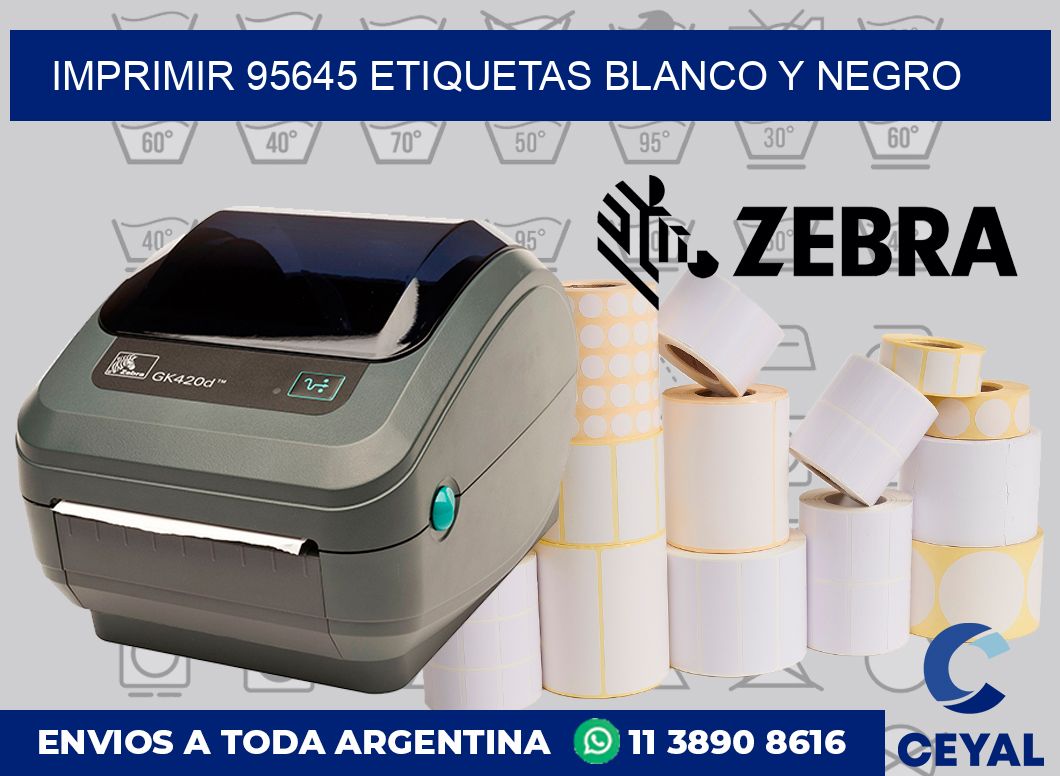 imprimir 95645 etiquetas blanco y negro