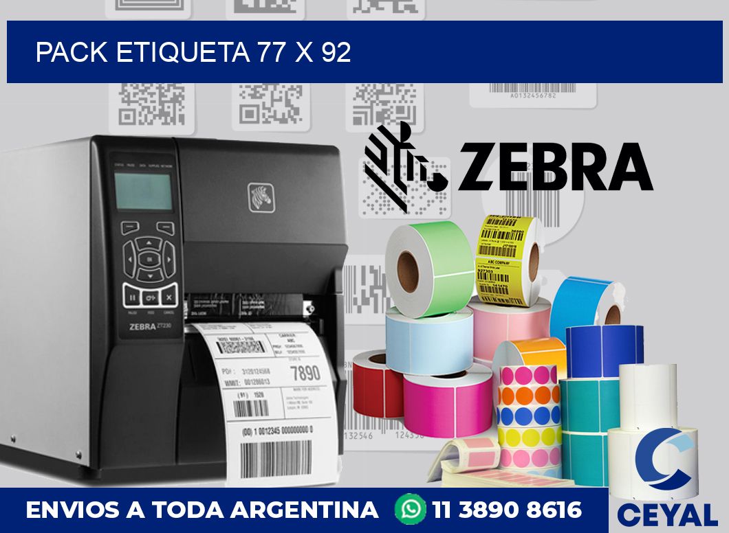 pack etiqueta 77 x 92