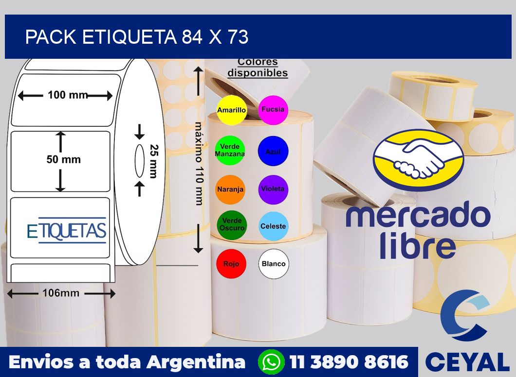 pack etiqueta 84 x 73