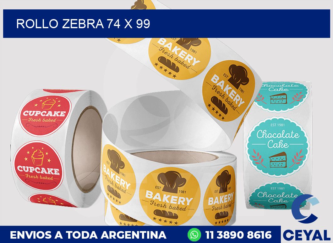 rollo zebra 74 x 99