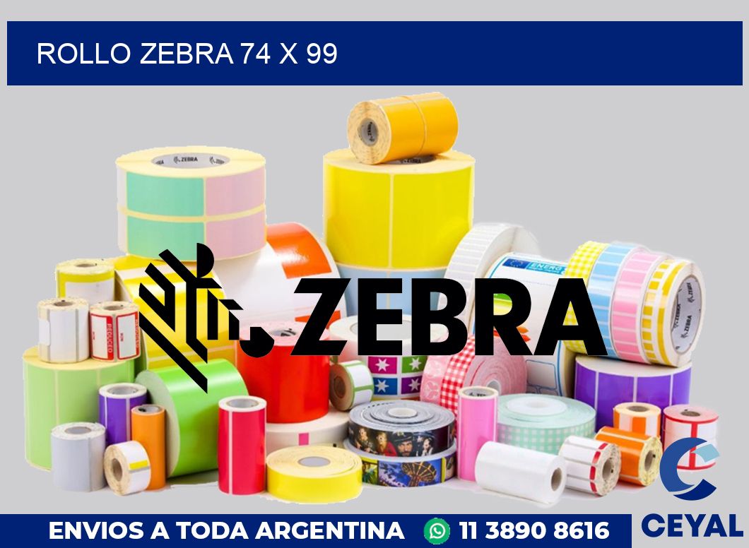 rollo zebra 74 x 99