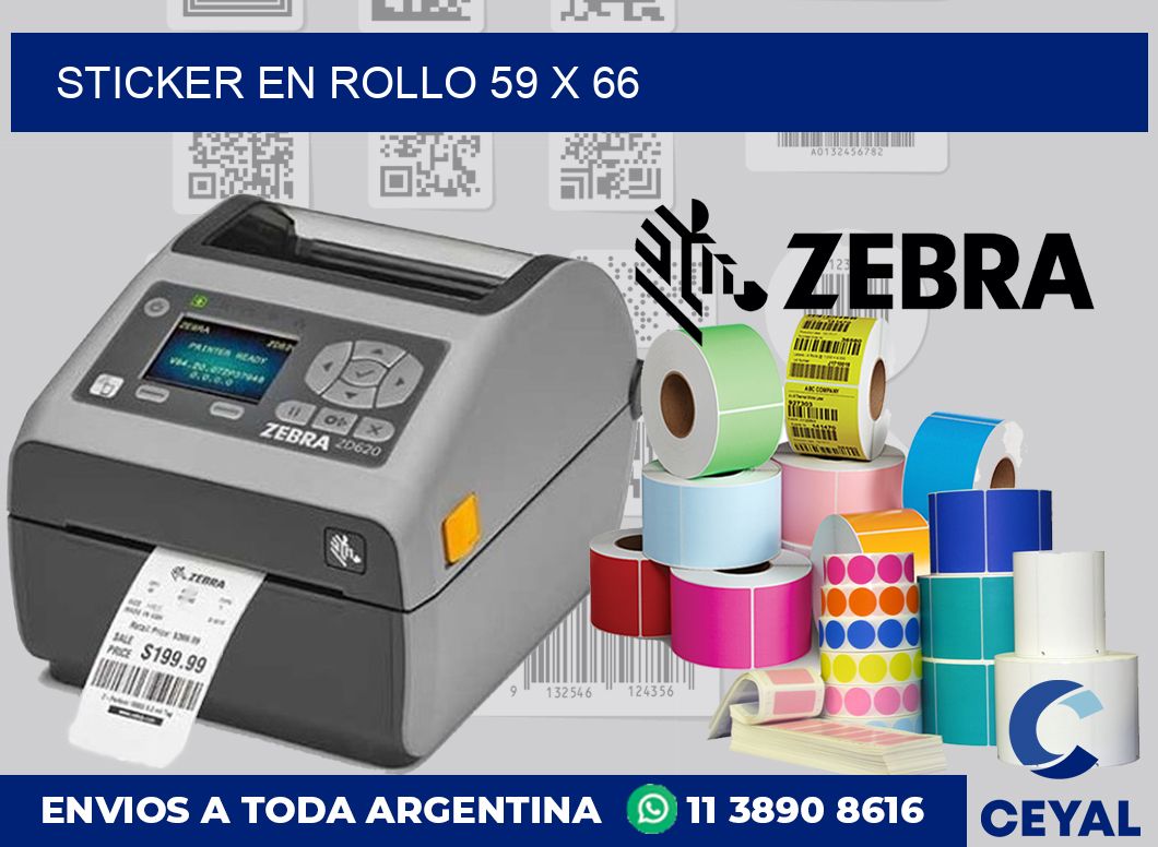 sticker en rollo 59 x 66