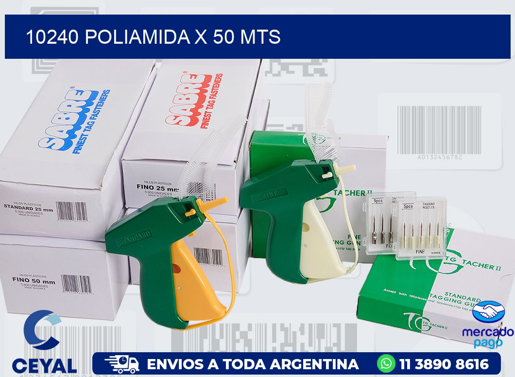 10240 POLIAMIDA X 50 MTS