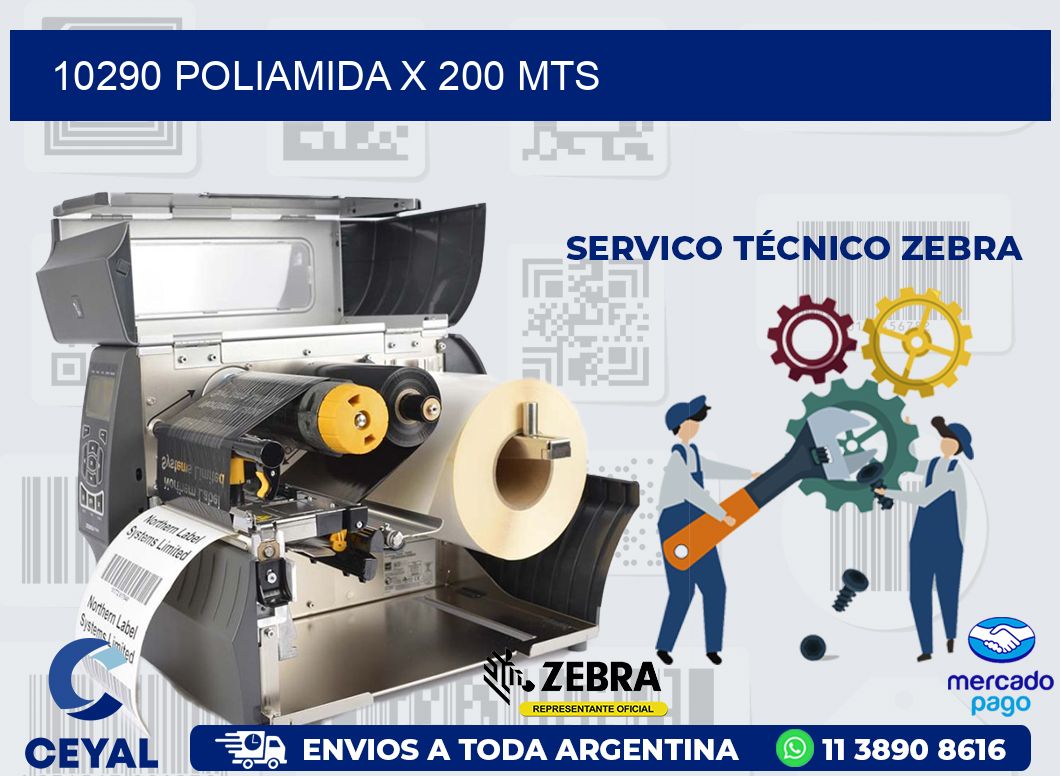 10290 POLIAMIDA X 200 MTS
