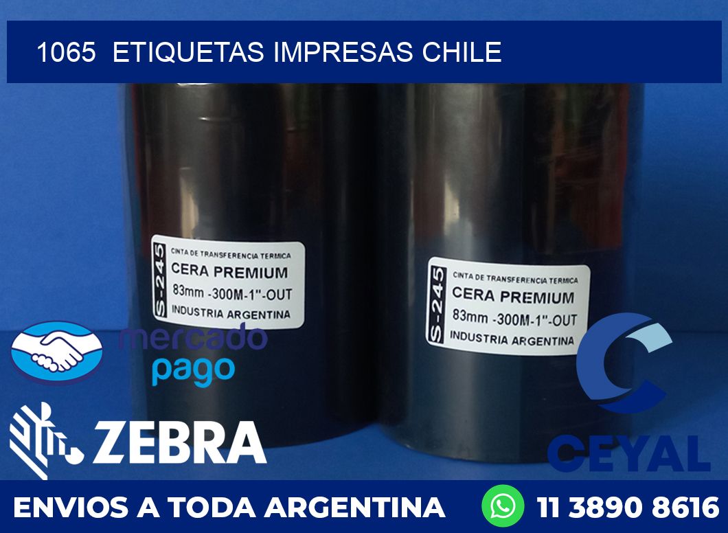1065  ETIQUETAS IMPRESAS CHILE