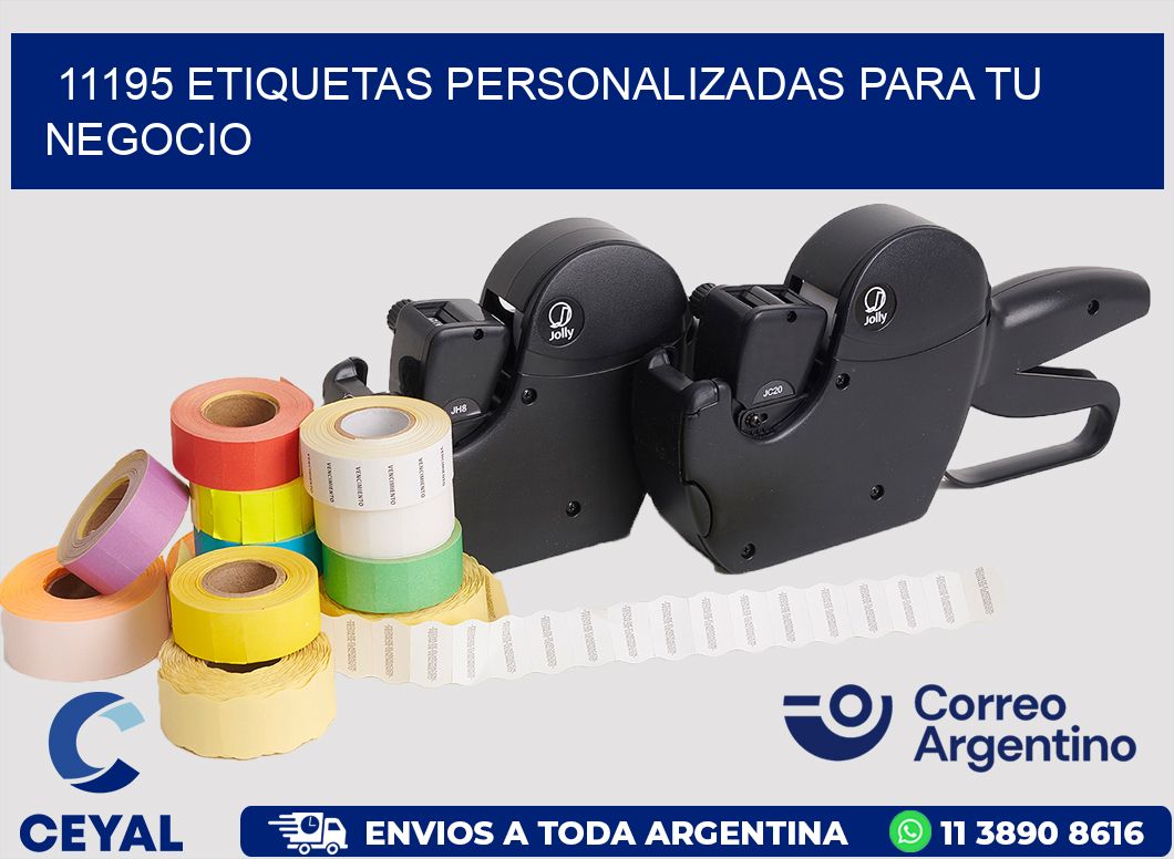 11195 ETIQUETAS PERSONALIZADAS PARA TU NEGOCIO