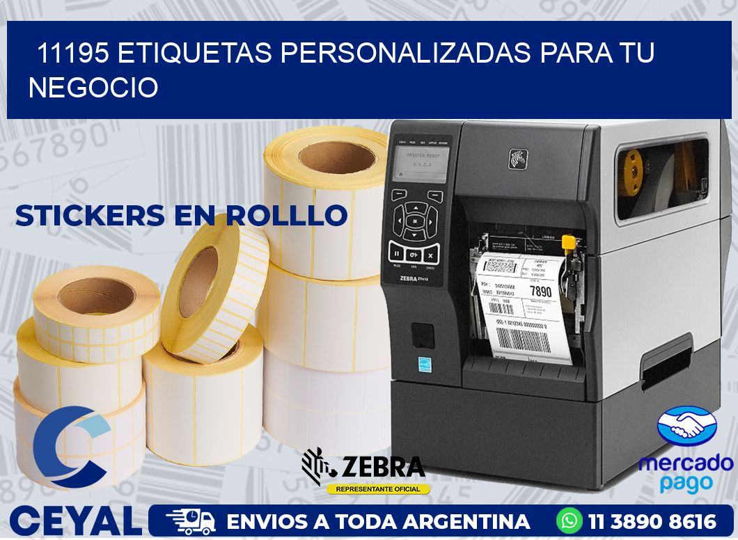 11195 ETIQUETAS PERSONALIZADAS PARA TU NEGOCIO