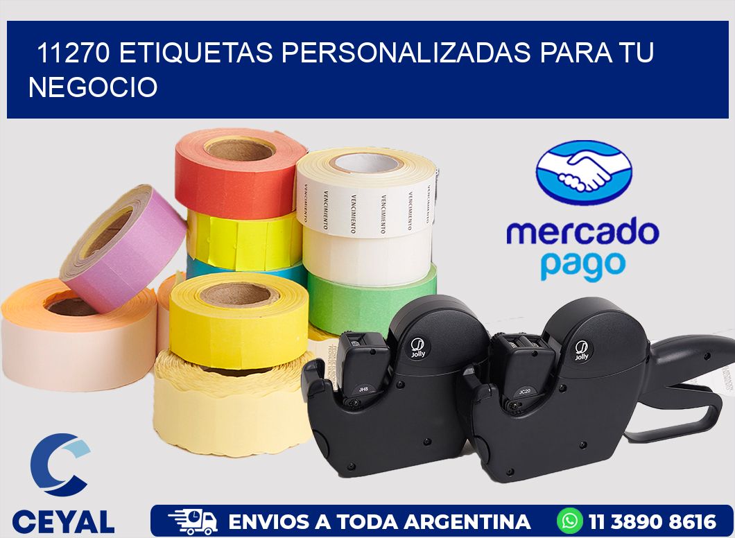 11270 ETIQUETAS PERSONALIZADAS PARA TU NEGOCIO