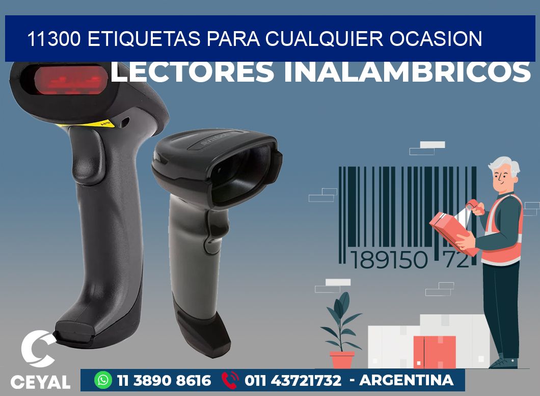 11300 ETIQUETAS PARA CUALQUIER OCASION