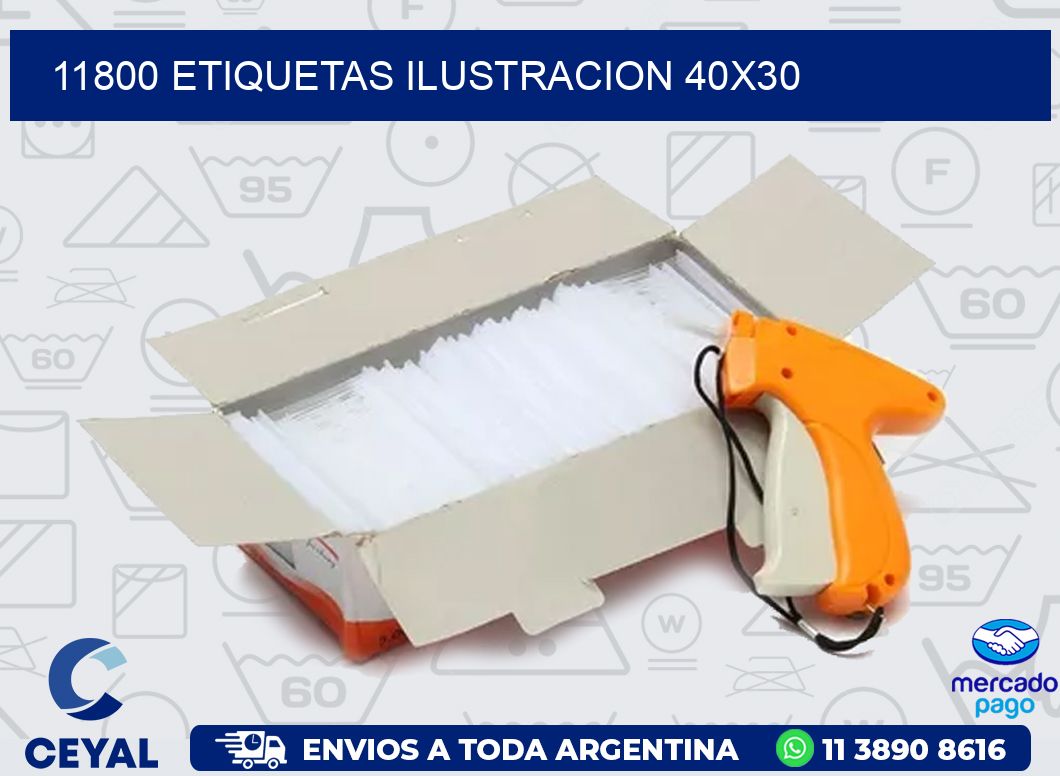11800 ETIQUETAS ILUSTRACION 40X30