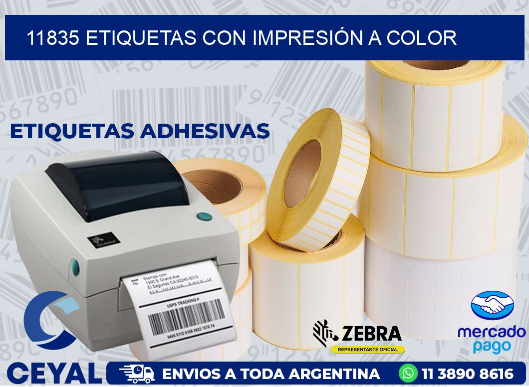11835 ETIQUETAS CON IMPRESIÓN A COLOR