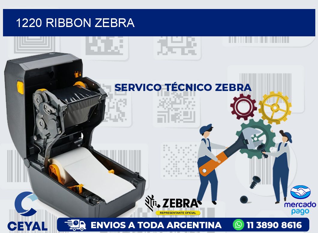 1220 RIBBON ZEBRA