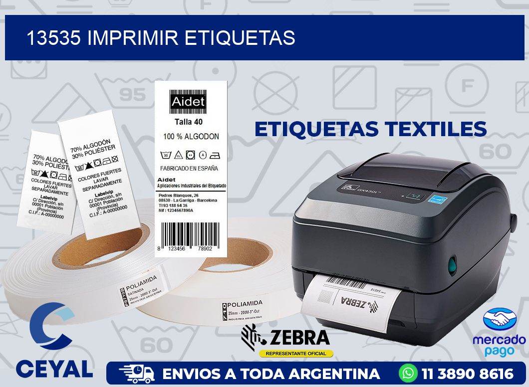 13535 IMPRIMIR ETIQUETAS