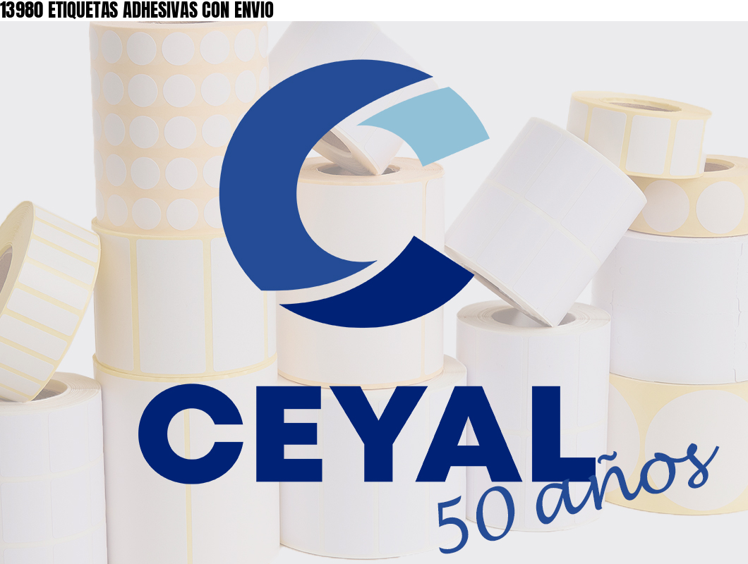 13980 ETIQUETAS ADHESIVAS CON ENVIO