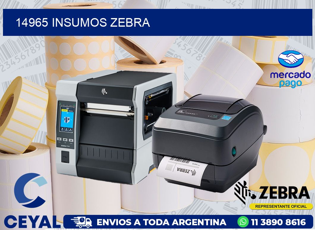 14965 INSUMOS ZEBRA