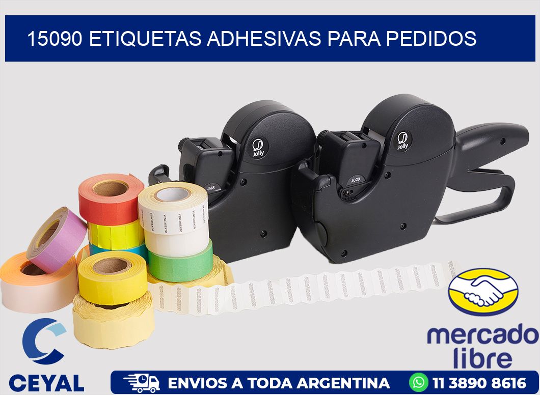 15090 ETIQUETAS ADHESIVAS PARA PEDIDOS