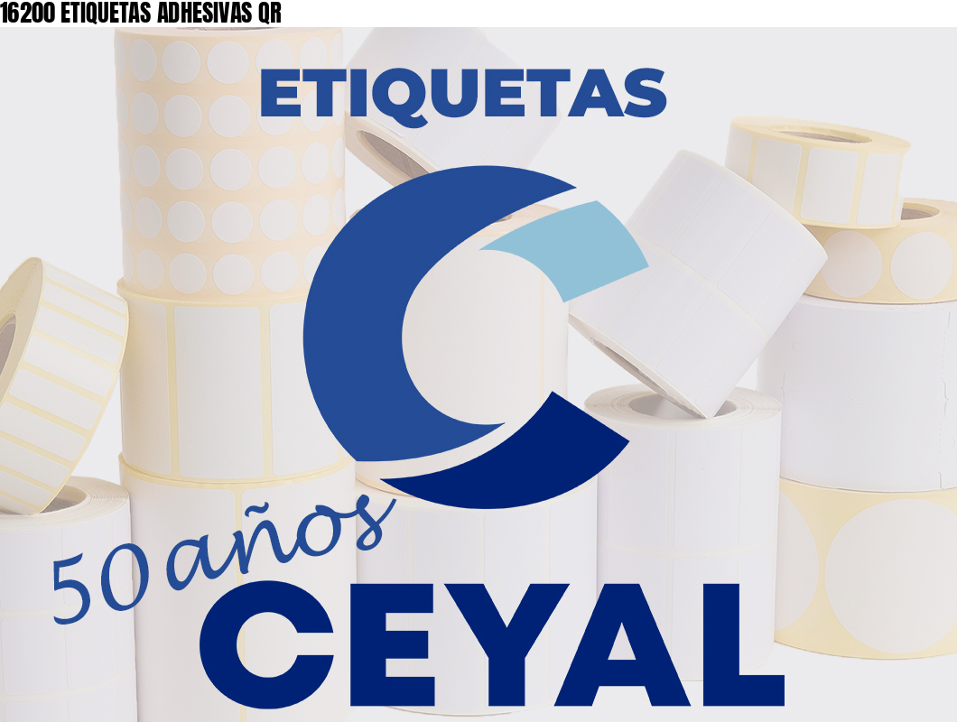 16200 ETIQUETAS ADHESIVAS QR