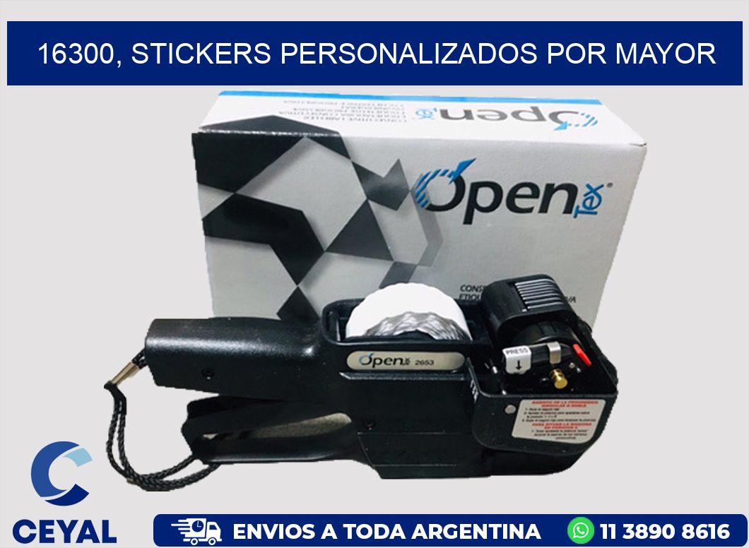 16300, stickers personalizados por mayor