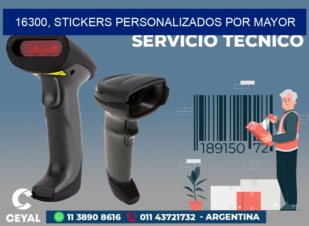 16300, stickers personalizados por mayor