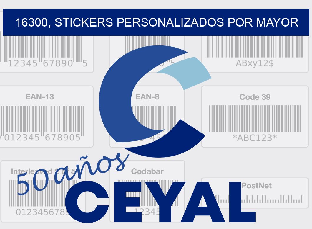16300, stickers personalizados por mayor