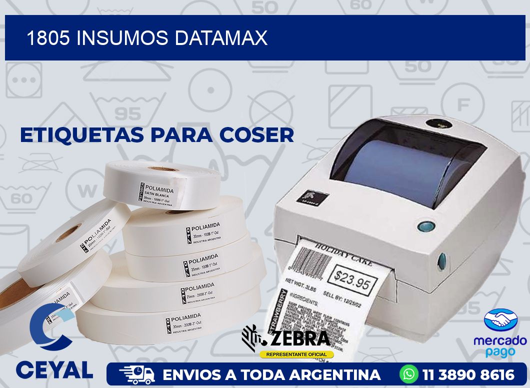 1805 INSUMOS DATAMAX