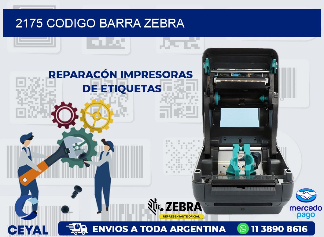 2175 CODIGO BARRA ZEBRA