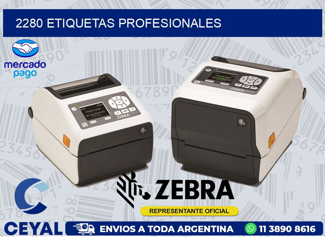 2280 ETIQUETAS PROFESIONALES