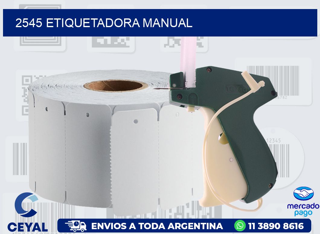 2545 ETIQUETADORA MANUAL