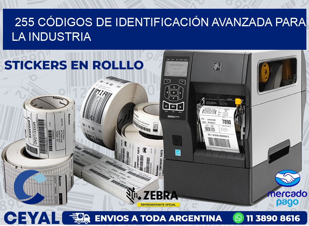 255 CÓDIGOS DE IDENTIFICACIÓN AVANZADA PARA LA INDUSTRIA