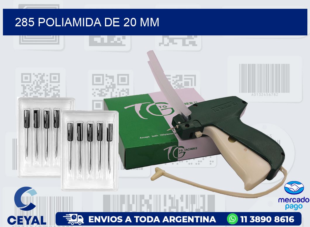 285 POLIAMIDA DE 20 MM