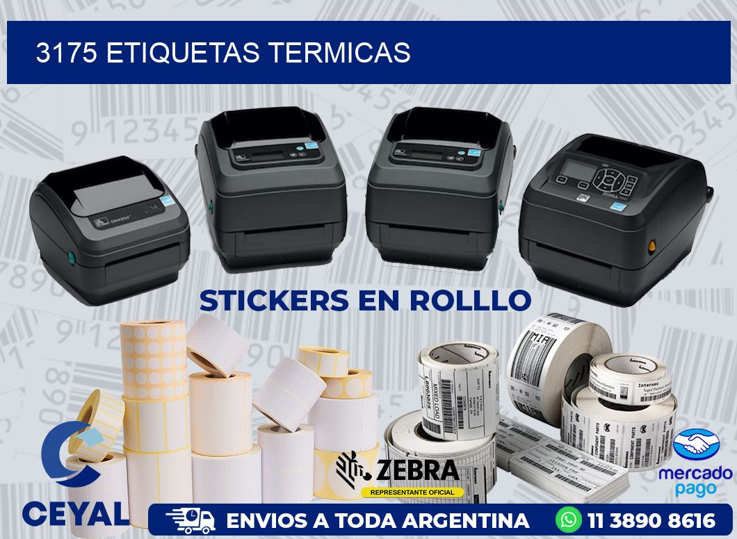3175 ETIQUETAS TERMICAS