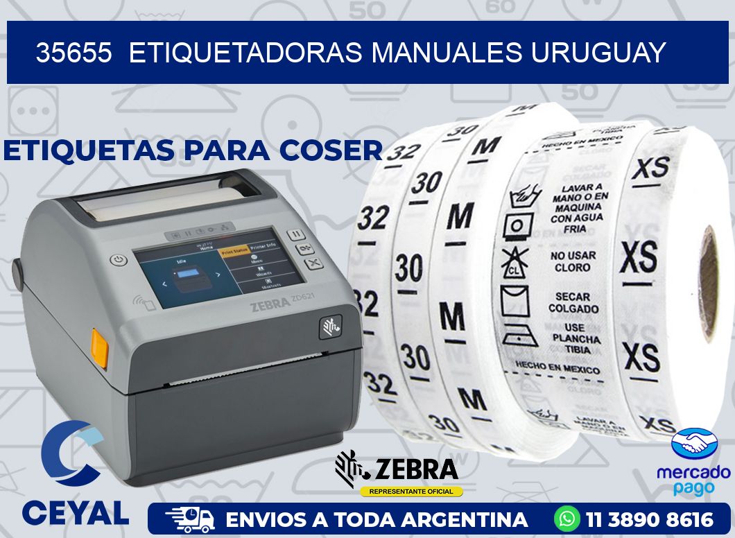 35655  ETIQUETADORAS MANUALES URUGUAY