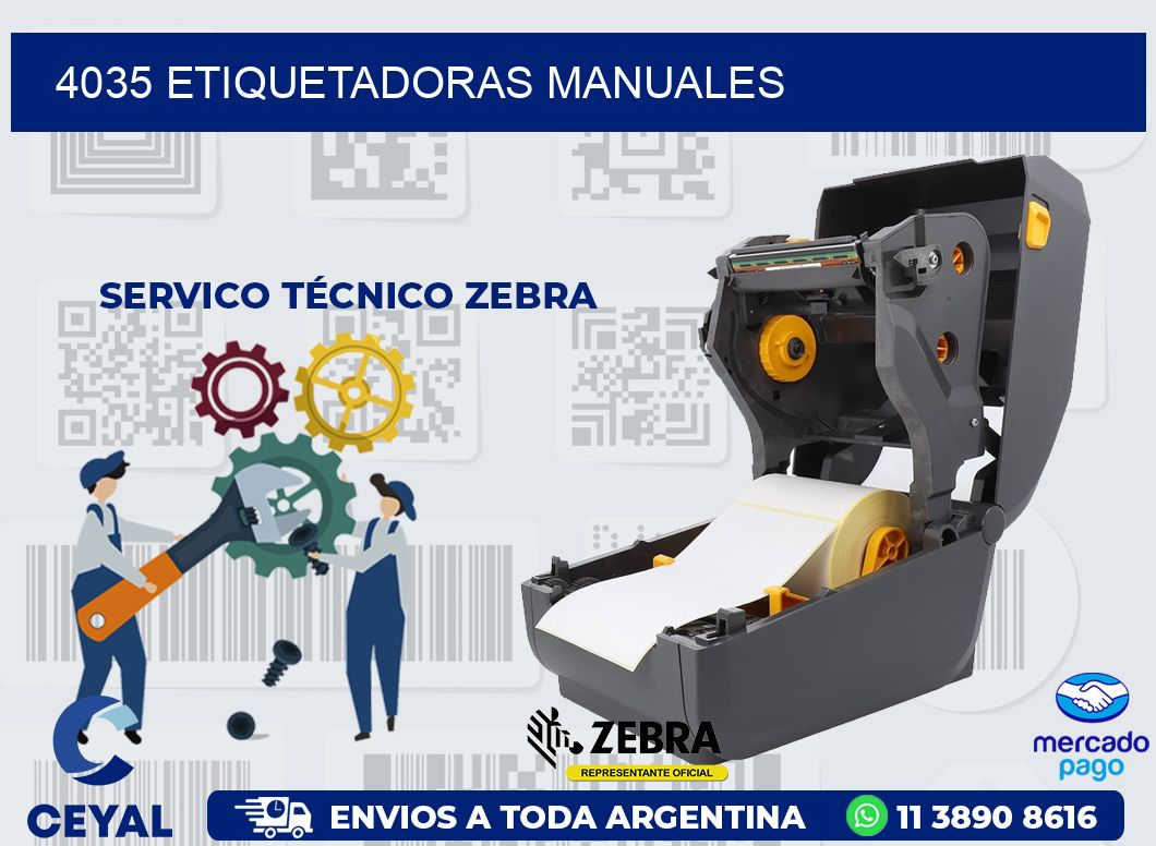 4035 ETIQUETADORAS MANUALES