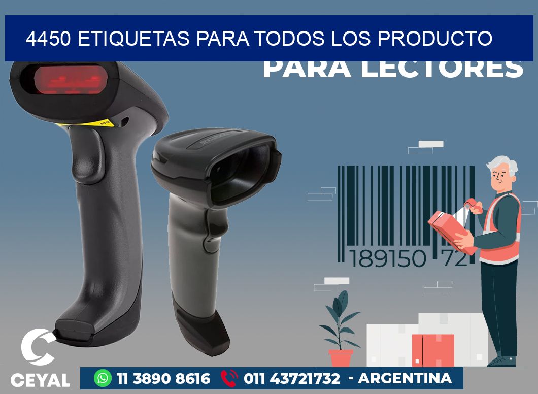 4450 ETIQUETAS PARA TODOS LOS PRODUCTO