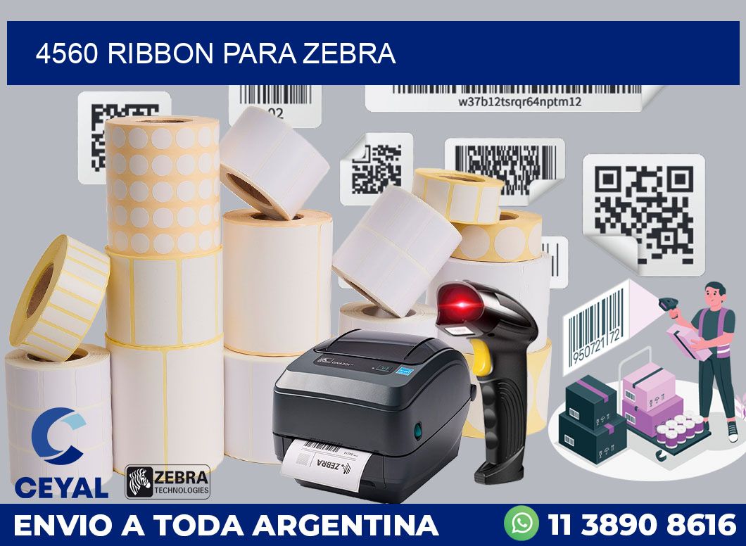 4560 RIBBON PARA ZEBRA