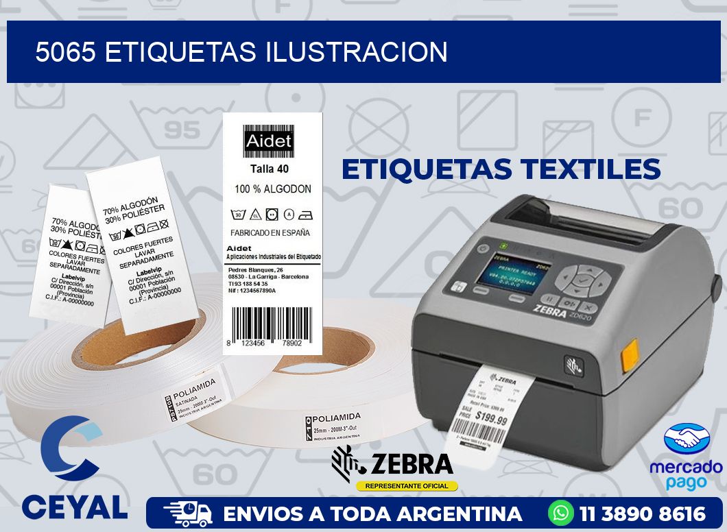 5065 ETIQUETAS ILUSTRACION