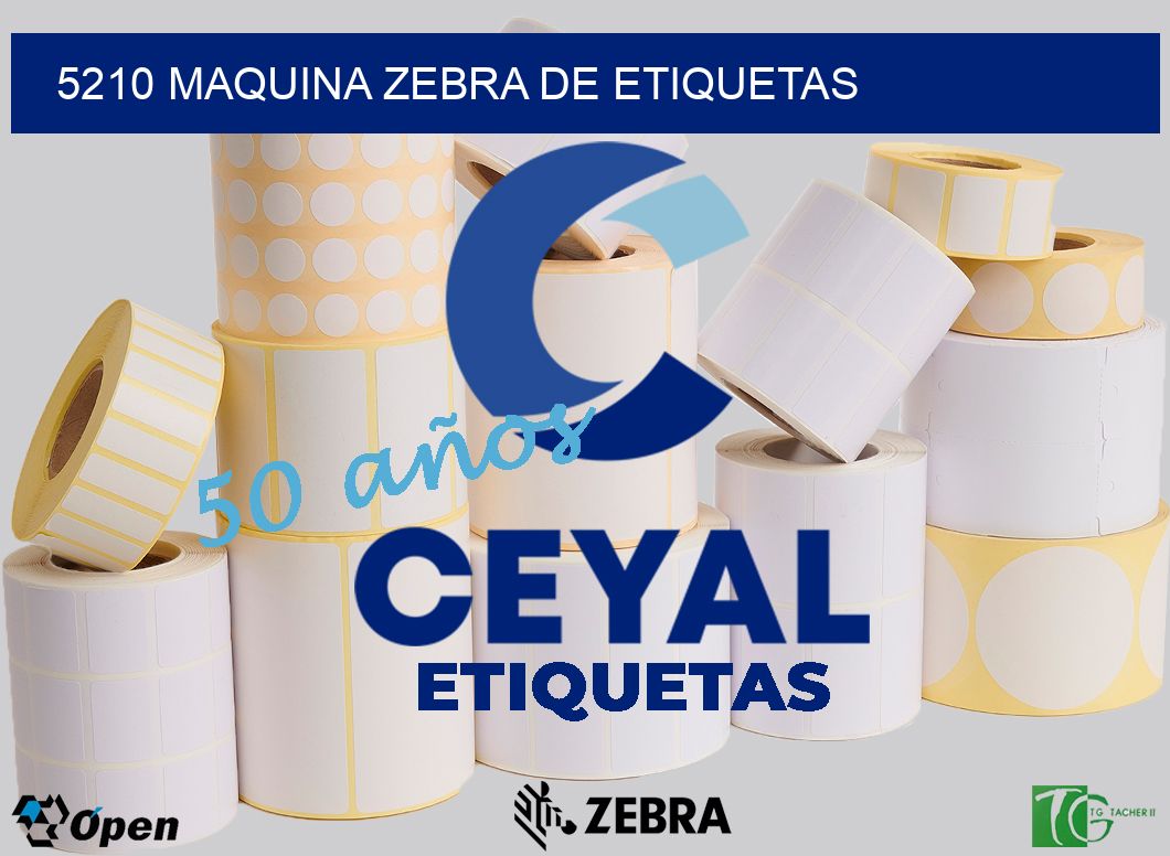 5210 MAQUINA ZEBRA DE ETIQUETAS